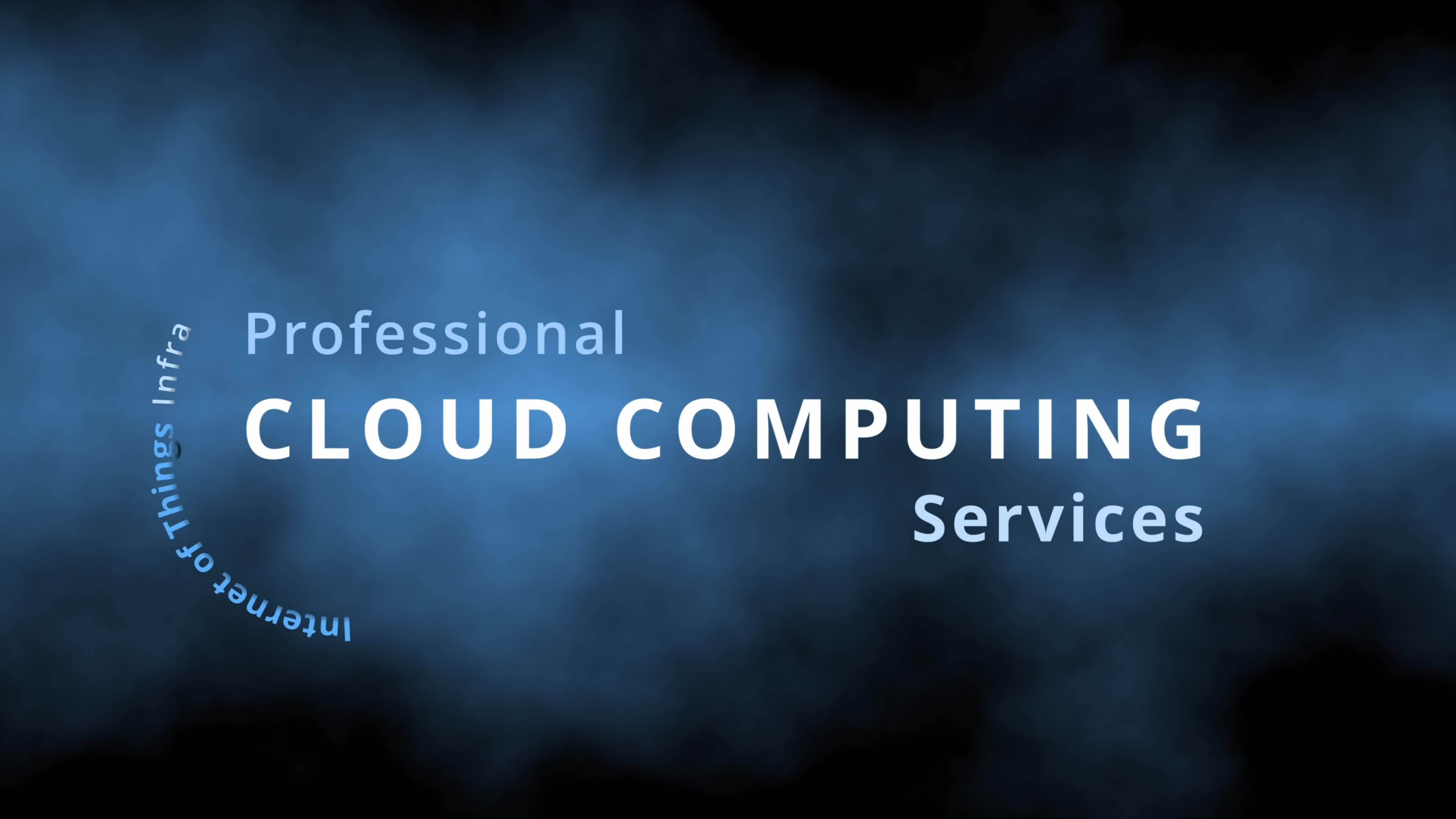 Professional Cloud Computing Services as Cloud Computing tag cloud with