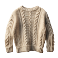 Cozy sweater isolated png