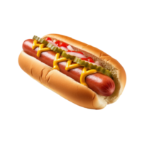 Hot dog isolated png