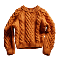 Cozy sweater isolated png