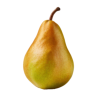 Fresh tasty pear isolated png