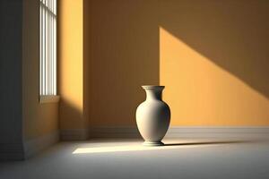 The aesthetic finesse of a vase. photo