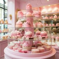 Pink princess bakery photo