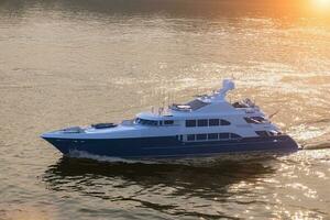 Vancouver, Canada, waterfront Coal Harbor marina yachts photo