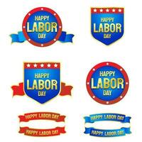 The Labor Day icon for holiday concept vector