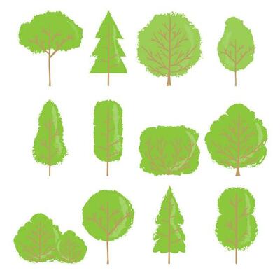 The tree vector bundle set image