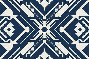 Modern geometric shapes patterns, seamless vector illustration. Pattern designs with modern geometric shapes can be printed as a background image or used for rugs, carpets, or textile fabric.