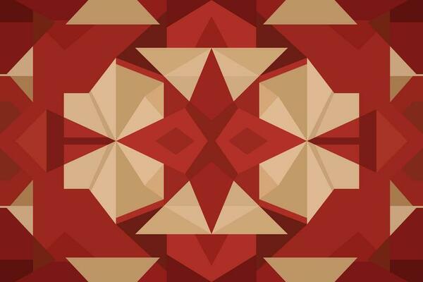 Modern geometric shapes patterns, seamless vector illustration. Pattern designs with modern geometric shapes can be printed as a background image or used for rugs, carpets, or textile fabric.