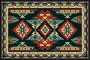 Modern geometric shapes patterns, seamless vector illustration. Pattern designs with modern geometric shapes can be printed as a background image or used for rugs, carpets, or textile fabric.
