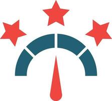 Performance Vector Glyph Two Color Icon For Personal And Commercial Use.