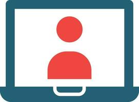 Administration Vector Glyph Two Color Icon For Personal And Commercial Use.