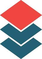 Container Vector Glyph Two Color Icon For Personal And Commercial Use.