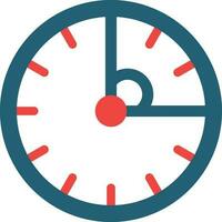 Limited Time Glyph Two Color Icon For Personal And Commercial Use. vector