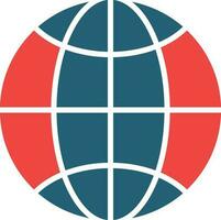 Website Glyph Two Color Icon For Personal And Commercial Use. vector
