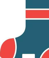 Farmer Shoes Glyph Two Color Icon For Personal And Commercial Use. vector