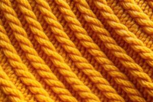 Knitted wool fabric texture background. photo