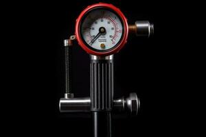 neumático aire presión indicador. generativo ai foto