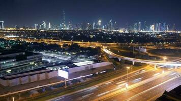 Cars Driving on Urban City Road in Rush Hour Traffic in Modern Metropolis video