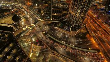 Cars Driving on Urban City Road in Rush Hour Traffic in Modern Metropolis video