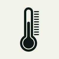 icono en vector formato temperatura marcador