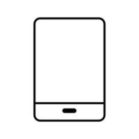 Smart Phone Vector Icon Lines