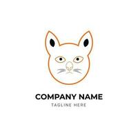 animal logo design template vector