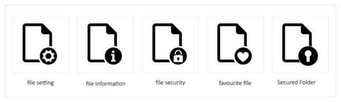 file setting, file information, file security vector