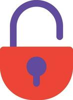 administrator locked multimedia vector