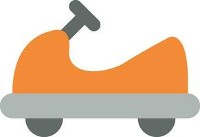 bumping car vehicle vector