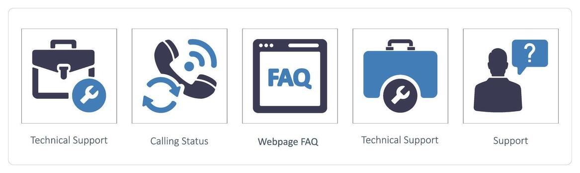 Technical Support and calling status vector