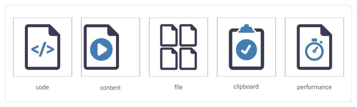 code, content, file vector