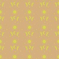 Vector seamless pattern of astrology mystic background with planets