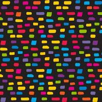 cute colourful hand drawn pattern design vector