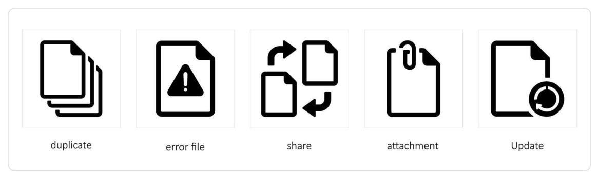 duplicate, error file, share vector
