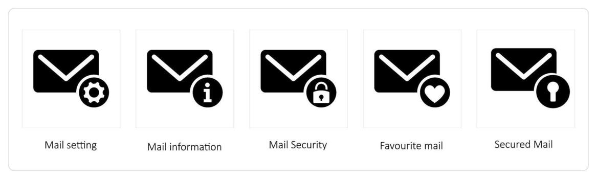 Mail setting, Mail information vector