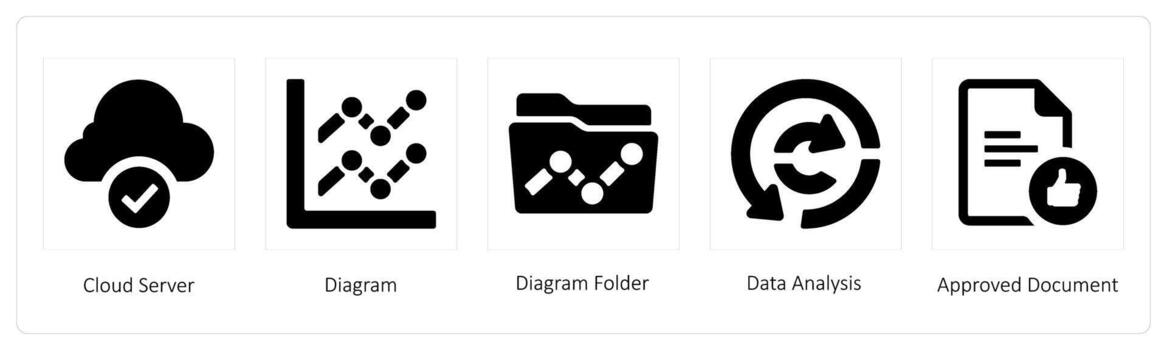 Cloud Server, Diagram, Diagram Folder vector