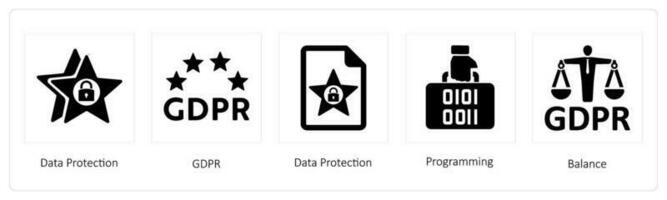 Data Protection, GDPR, Programming vector