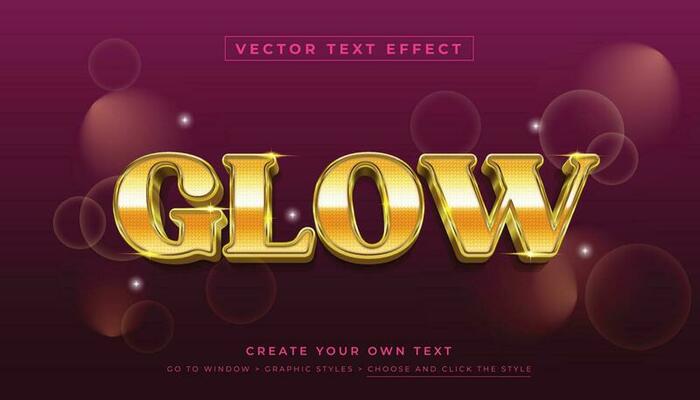 Gold Text Vector Art, Icons, and Graphics for Free Download