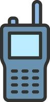 Walkie Talkie icon vector image. Suitable for mobile apps, web apps and print media.