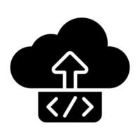 Cloud Deployment Vector Icon