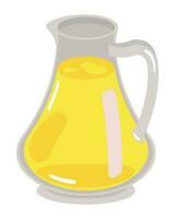 bottle of olive oil icon isolated vector