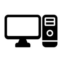 Computer Vector Icon