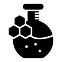 química conjunto vector icono