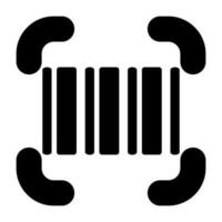 Barcode Scanner Vector Icon