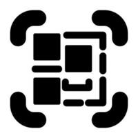 QR Code Scanner Vector Icon