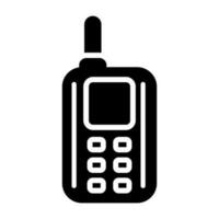 Walkie Talkie Vector Icon