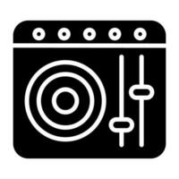 DJ Controller Vector Icon