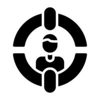 Customer Segmentation Vector Icon