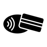 Contactless Payment Vector Icon