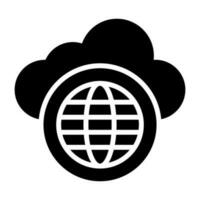 Cloud Network Vector Icon